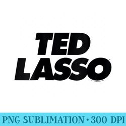 ted lasso stacked logo - download png illustration