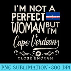 cape verde flag woman cape verdean pride souvenir funn - high resolution png graphic