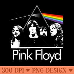 pink floyd photo prism rock band music - digital png downloads