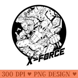 xforce - unique sublimation patterns