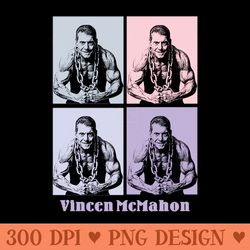 vincen mcmahon 80s pop art - unique sublimation patterns