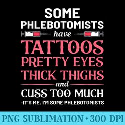 tattooed phlebotomist tattoo phlebotomy kit funny nursery - png graphic download