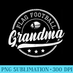 flag football grandma outfit flag football - png graphic design