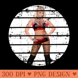 alexa bliss - printable png graphics - fashionable and fearless