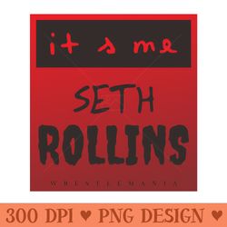 seth rollins - sublimation graphics png - stunning sublimation graphics