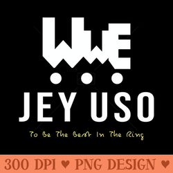 jey uso - printable png graphics - fashionable and fearless