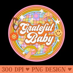 grateful baby - png sublimation - download in an instant