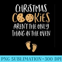 womens christmas pregnancy announcement holiday baby reveal - printable png graphics