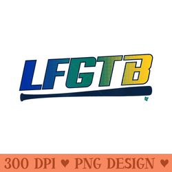 lfg tb baseball - tampa bay baseball - sublimation png designs