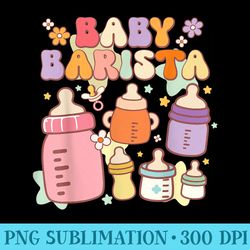 baby barista funny baby nurse nicu nurse milk bottle - png clipart download