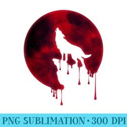 full moon t howling wolf galaxy blood moon eclipse - high resolution png clipart