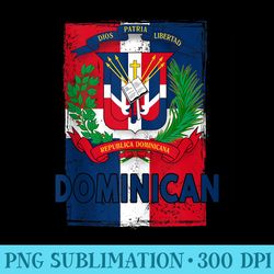 coat of arms republica dominicana dominican flag outfit - high quality png artwork