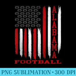 patriotic usa flag alabama football season party - png design resource