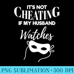 s not cheating husband watches threesome swinger hotwife - transparent png resource