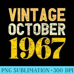 vintage october 1967 premium - free transparent png download