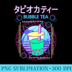 bubble tea boba kawaii tea graphic - transparent shirt design