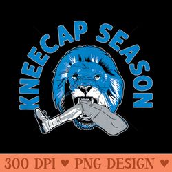 kneecap season - detroit football - sublimation printables png download