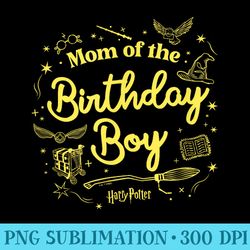 harry potter birthday mom of the birthday magic collage - unique sublimation patterns