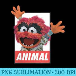 s disney muppets animal box - download png illustration