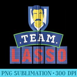 ted lasso team lasso silhouette v2 - high resolution png design