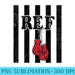 funny boxing referee and beginners referee - download png artwork