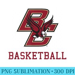 boston college eagles basketball light gray - trendy png designs