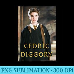 harry potter cedric diggory framed photo - png design files