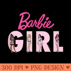 barbie - barbie girl - sublimation graphics png