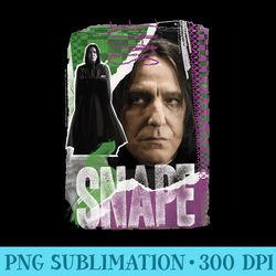 harry potter snape photo collage - sublimation png designs