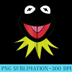 disney the muppets kermit big face - png graphic download