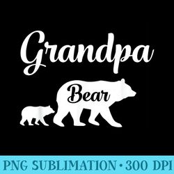 grandpa bear - transparent png clipart