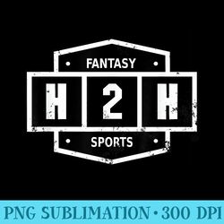 h2h fantasy sports - png graphic download