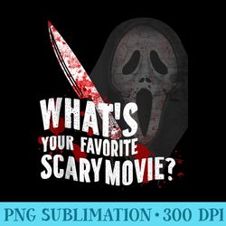 whats your favorite scary movie - png art files