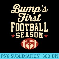 bumps first football season football baby feet - png download icon