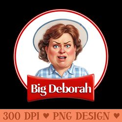 big deborah - png graphics download