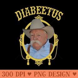 diabeetus vintage - png transparent background download