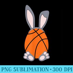 basketball easter egg rabbit bunny t basketball - download png pictures