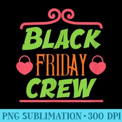 black friday crew - unique sublimation patterns