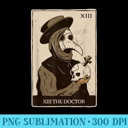 tarot card plague medical doctor magic occult - sublimation patterns png