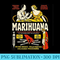 marihuana propaganda marijuana poster -weed poster - png download