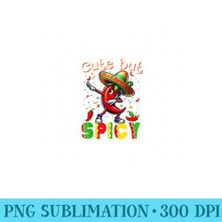 cinco de mayo mexican cute but spicy chili girls - png clipart