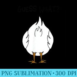 funny corny dad joke design guess what chicken butt - png download