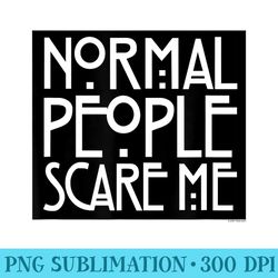 american horror story murder house normal people box - digital png artwork