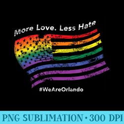 more love less hate we stand with orlando pulse t - shirt graphic resources