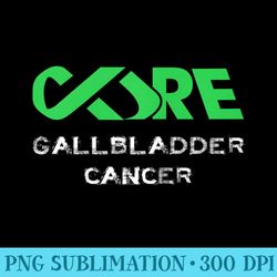 cure gallbladder cancer awareness raglan baseball - sublimation templates png