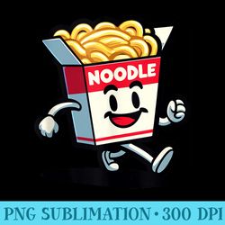 cute noodle box foodie ramen kawaii noodles kids - sublimation artwork png download