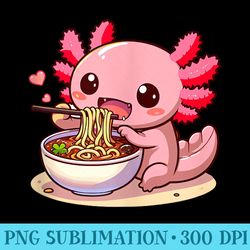 axolotl eating ramen noodles ramen food lovers - png picture gallery download