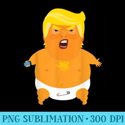 trump baby balloon t - png download high quality