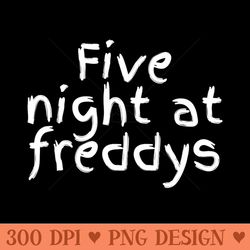 five night at freddys - png graphics download