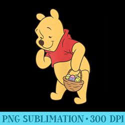 disney pooh bear easter - png download template